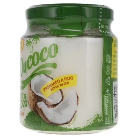 ÓLEO DE COCO DUCOCO EXTRA VIRGEM VIDRO 200ML 360-5
