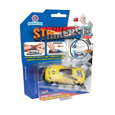 Carro Polibrinq Strikers - Vai e Volta - Ref. CAR904