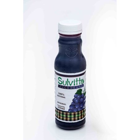 Suco integral uva sulvita 330ml