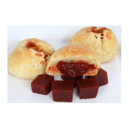 Pao de queijo recheado c