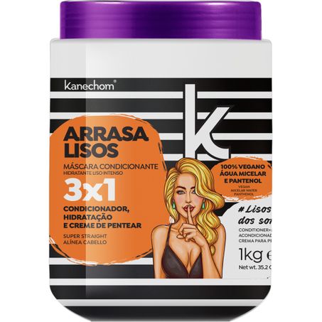 Creme tratamento kanechomn 1kg arrasa lisos