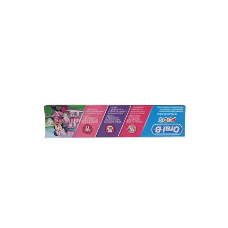 Creme Dental com Flúor Oral-b Chiclete Minnie Kids Caixa 50gr 360-17