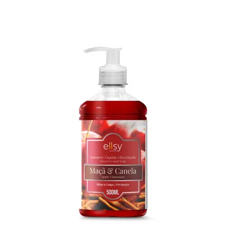 Sabonete Liq Ellsy 500ml Maca Canela