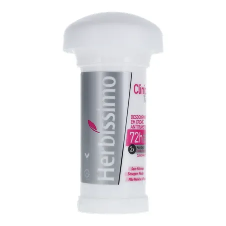 DESODORANTE EM CREME HERBÍSSIMO TWIST CLINICAL ROSA PROTEÇÃO INTENSA STICK 45G 360-32