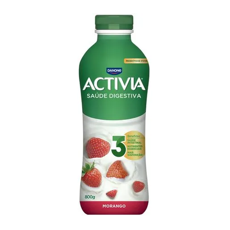 LEITE FERMENTADO ACTIVIA MORANGO GFA 800G