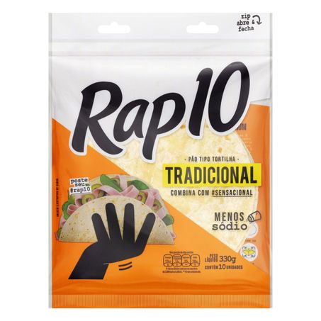 Pão tortilha tradicional rap10