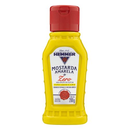 MOSTARDA AMARELA AMERICANA ZERO HEMMER