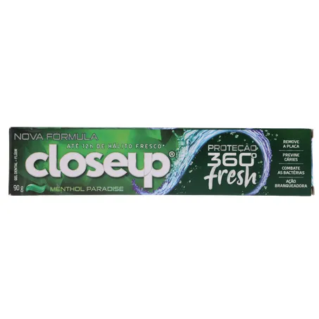 Gel Dental Close Up Proteção 360 Fresh Menta Paradise 90g