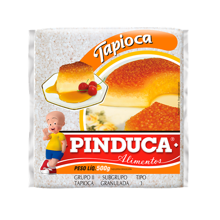 Farinha de mandioca para tapioca pinduca granulada 500g