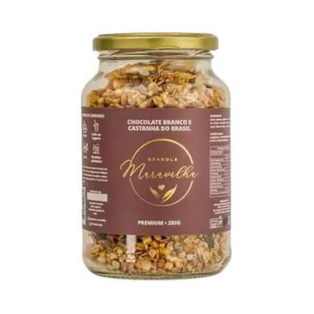 Gran maravilha choc bco/ cast bra 280g