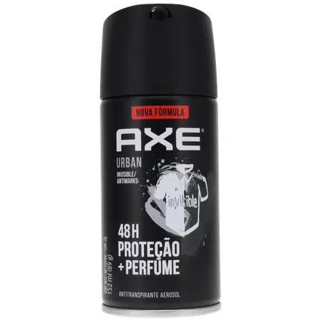 DESODORANTE AEROSSOL AXE 48H URBAN
150ML