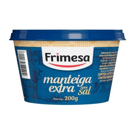 Manteiga frimesa extra sem sal 200g