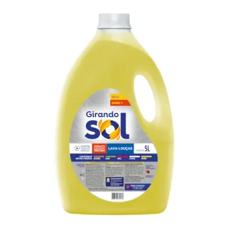 Detergente Girando Sol 5l Liquido Neutro
