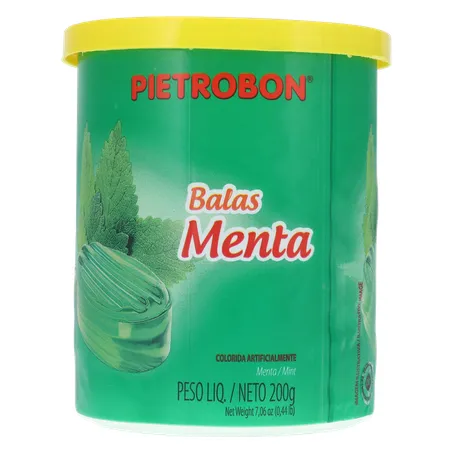 Bala pietrobon menta pote 200g 360-25