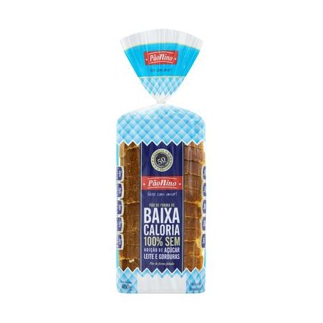 Pão de Forma Nino Fermentação Natural Baixa Caloria 400g