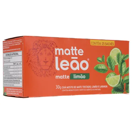 Chá Matte Leão Limão Sachê 25UN 360-15
