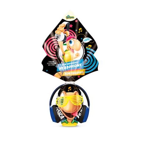 OVO PASCOA ARCOR TORTUGUITA HEADPHONE 100g