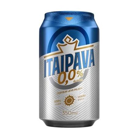 Cerveja Sem Álcool Itaipava 0,0% Lata 350ML