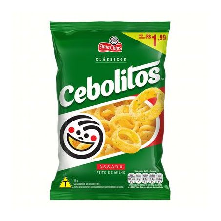 SALGADINHO CEBOLITOS 36G