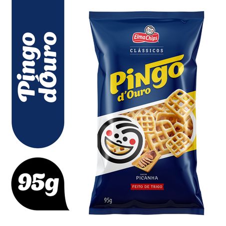 SALGADINHO DE TRIGO PICANHA GRELHADA ELMA CHIPS PINGO D'OURO