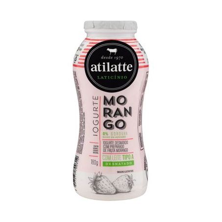 IOG ATI LATTE 180G DESNATADO MORANGO