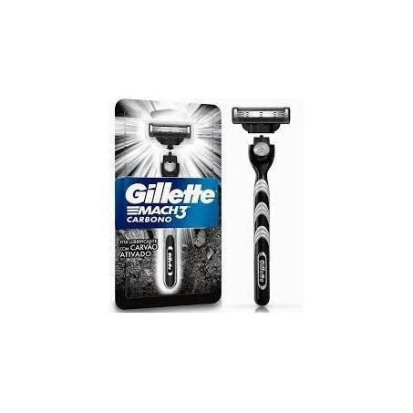 Aparelho Barbear Gillette Mach 3 Carbono 21823