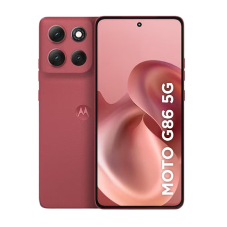 Celular motorola G86 256GB - 5G - Tela de 6,6 - Vermelho