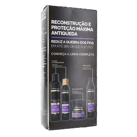 Shampoo Tresemme 350ml + Condicionador Reconstrução Força 175ml 360-16