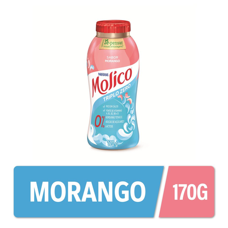 Iogurte Molico Sabor Morango Nestlé 170G