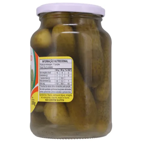 Pepino em Conserva Nutriouro 300G 360-10