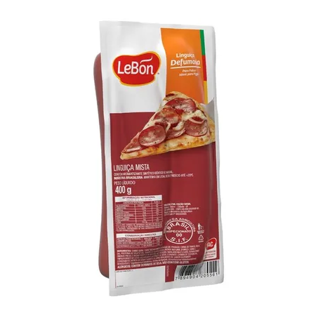 LINGUIÇA CALABRESA DEFUMADA LEBON 400G