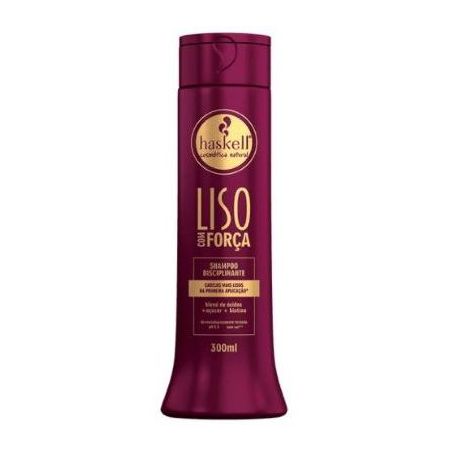 Shampoo Haskell Lisos com Força Embalagem 300ML