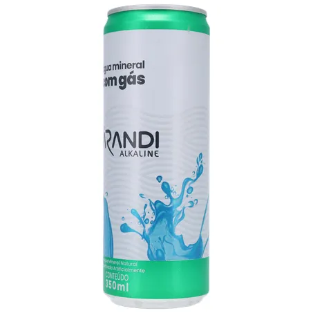 Agua mineral sarandi c/gas lata 350ml 360-5