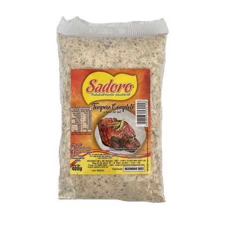 Temp sadoro 400g completo s/colorau