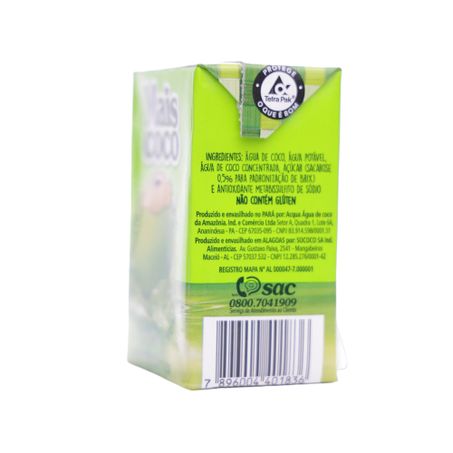 Água de Coco Mais Coco 200Ml 360-12