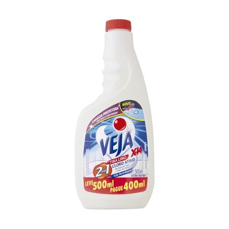 VEJA X14 LIMPEZA BANHEIRO LV 500 PG 400ML