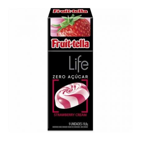 Pastilha fruit-tella life mora zero acucar un