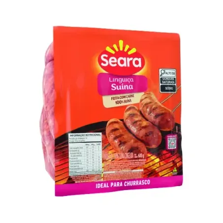 LINGUICA SUINA SEARA 600G