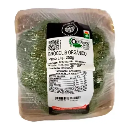 Brócolis Rio De Una Orgânico 250g 
 
