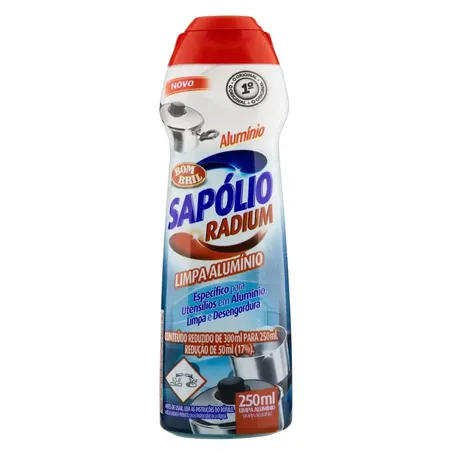 Limpa Alum´nio Sapólio Radium Frasco 250ml