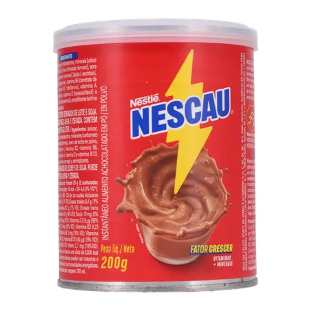 Achocolatado Pó Nescau Fator Crescer Lt 200g 360-35