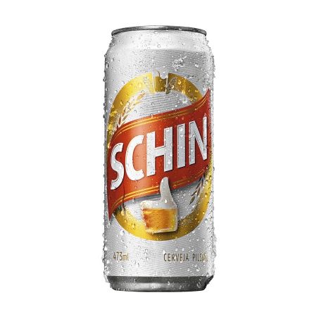 Cerveja schin 473ml latão