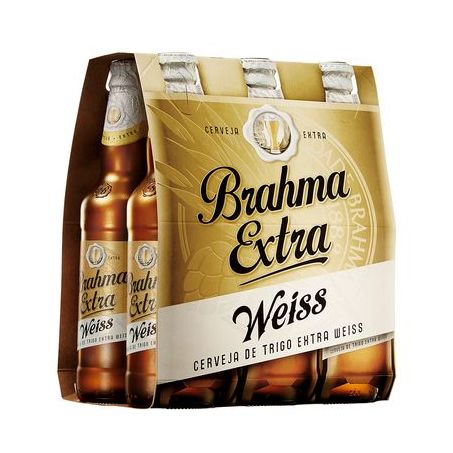 CERVEJA BRAHMA EXTRA 355ML L.N WEISS