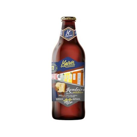 Cerveja Nacional Kairos Rendeira Witbier 600ML