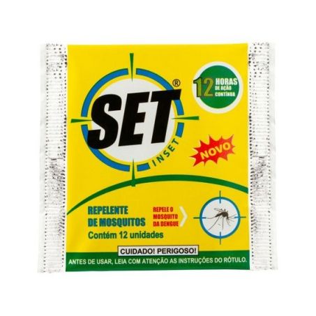 REPELENTE EM PASTILHA SET 12UN