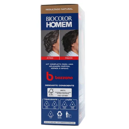 Tonalizante biocolor homem bozzano louro 360-28