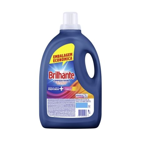 Lava roupas líquido brilhante brilho ativo 5 litros