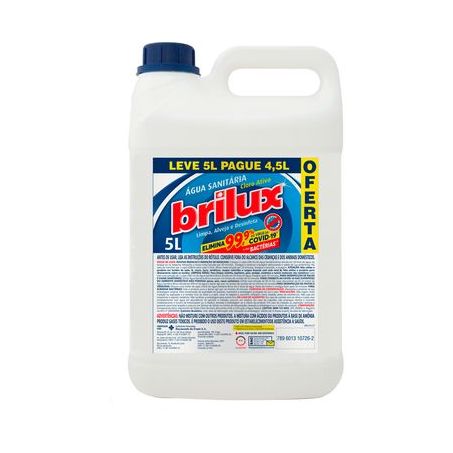 AGUA SANITARIA BRILUX LV5L PG 4,5L