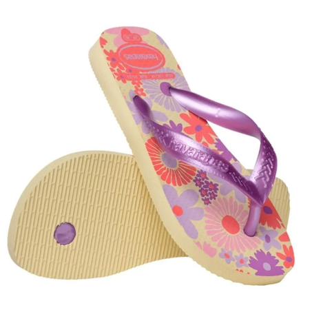 HAVAIANAS KIDS FLORES BUTTERCREAM TAM23/24