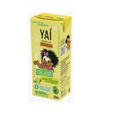 CHA VERDE YAI T MONICA 200ML LIMAO SICIL/HORT